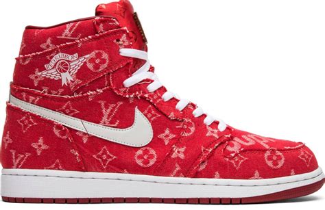 air jordan x lv|louis vuitton jordan 1 high.